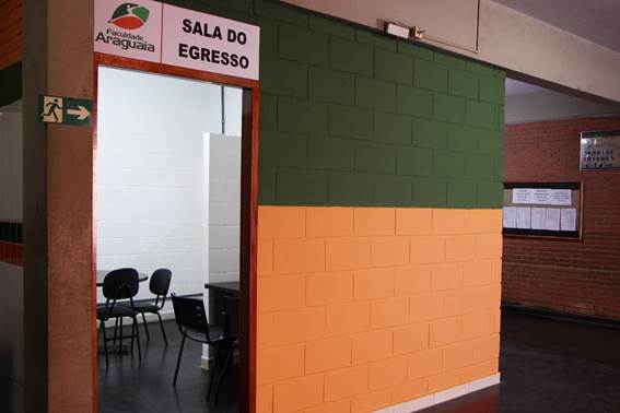 UniAraguaia - Sala do Egresso - Entrada
