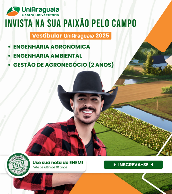 UniAraguaia - Invista na sua paixão pelo Campo